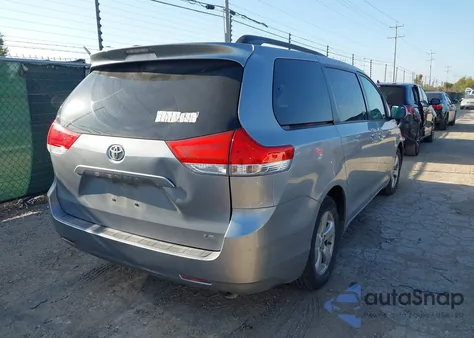 2012 Toyota Sienna Le V6 8 Passenger from USA, damaged, VIN 5TDKK3DC9CS276896